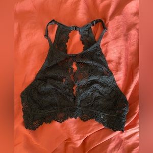 Sheer sexy over the neck bralette